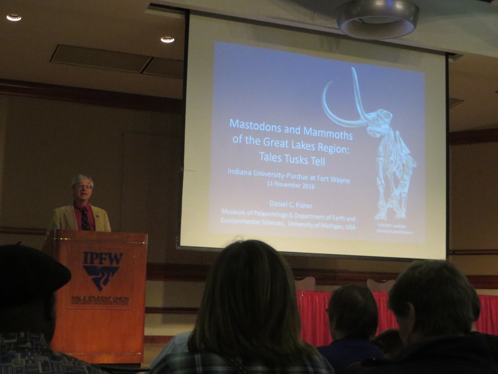 IPFW COAS Distinguished Lecturer 2016