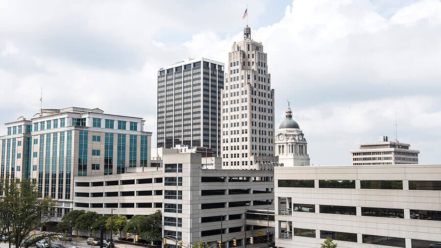 Overview of Fort Wayne.