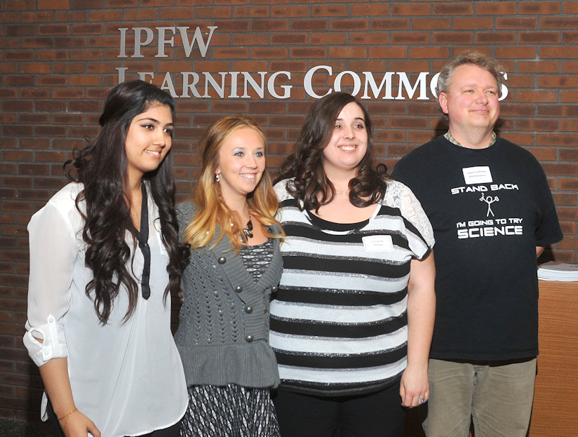 IPFW Student Research Symposium and Sigma Xi Awards - photo by E. Denman