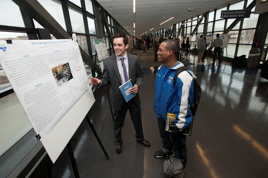 IPFW Student Research Symposium and Sigma Xi Awards - photo by E. Denman