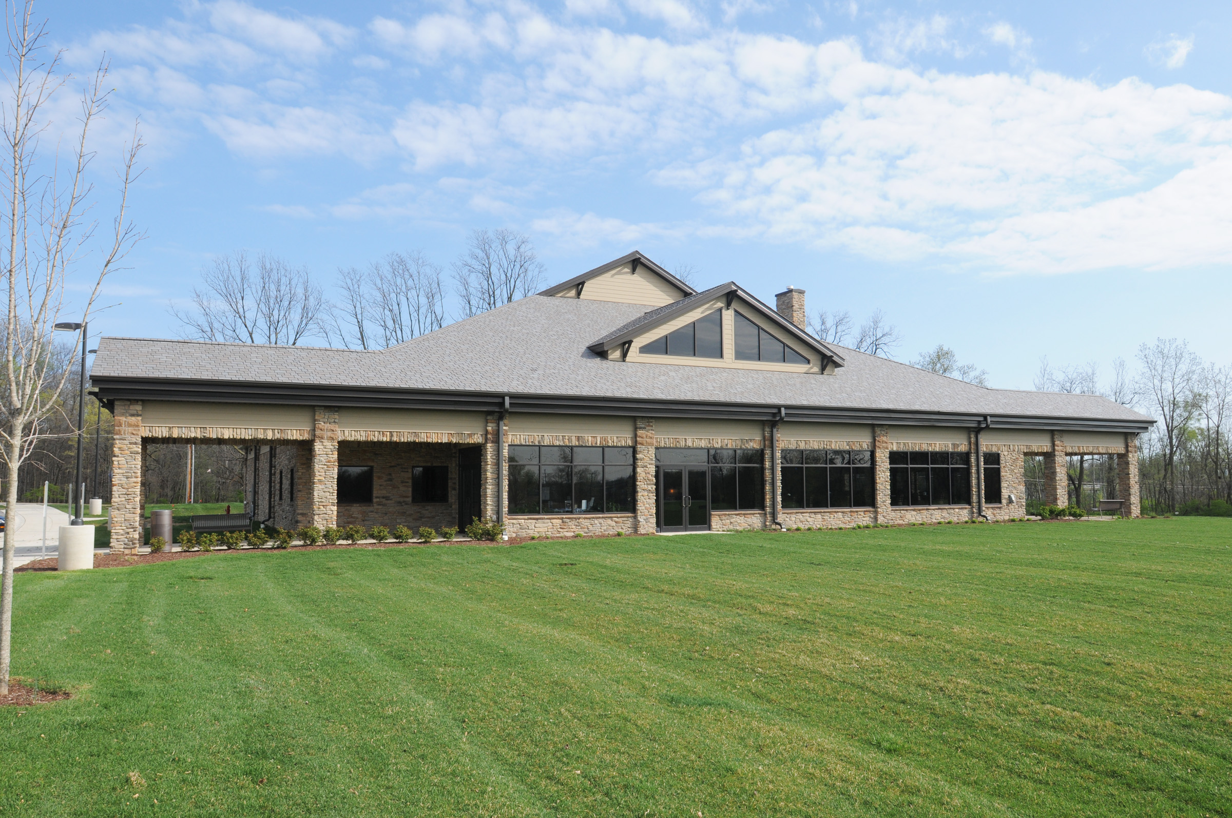 Exterior of the Alumni Center