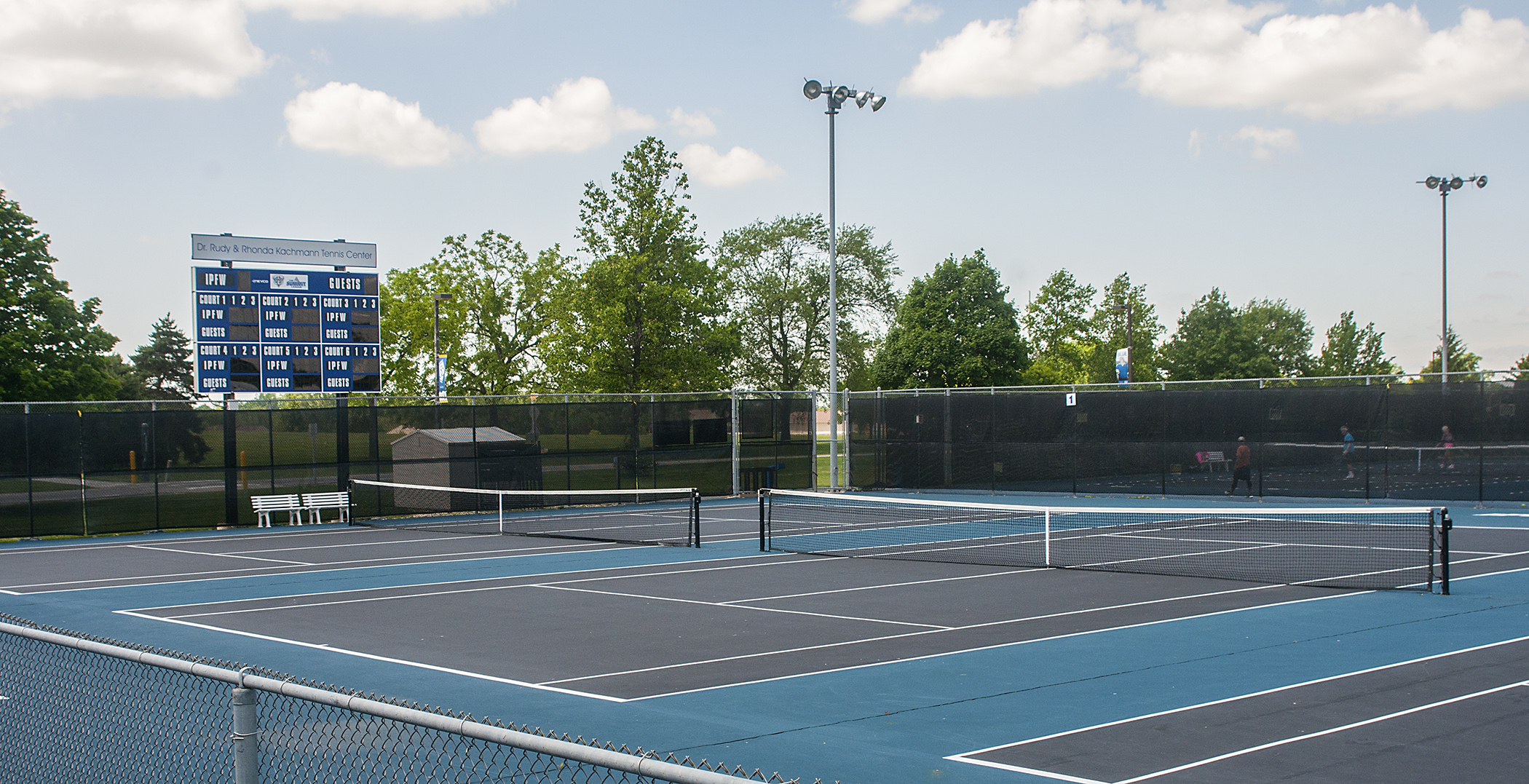 IPFW Tennis Court