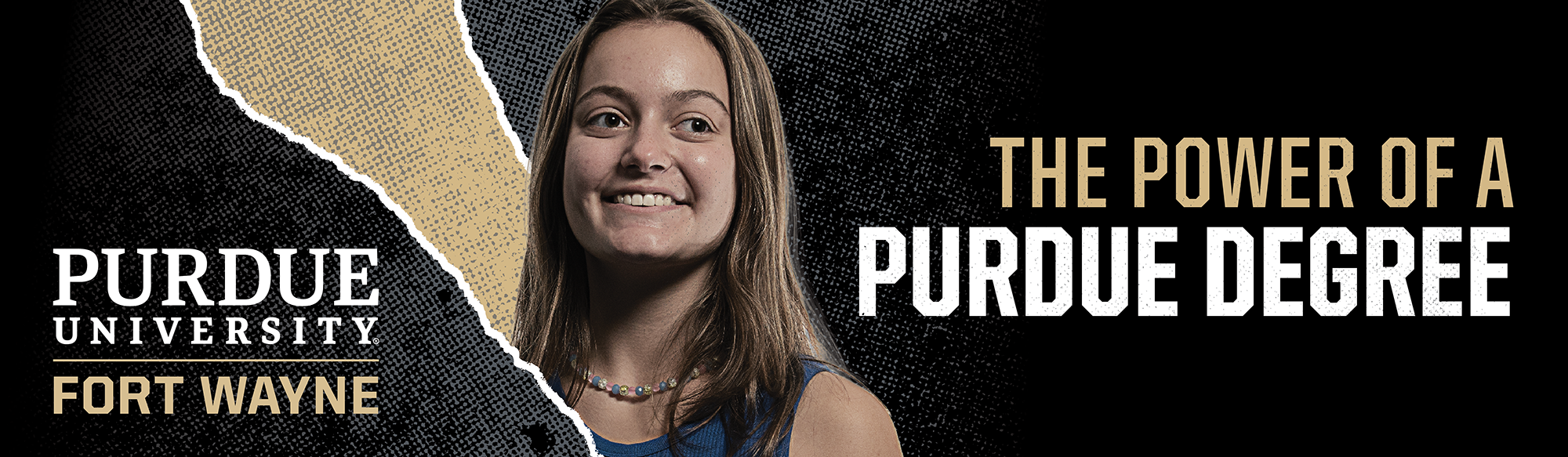 Power of a Purdue Degree billboard graphic