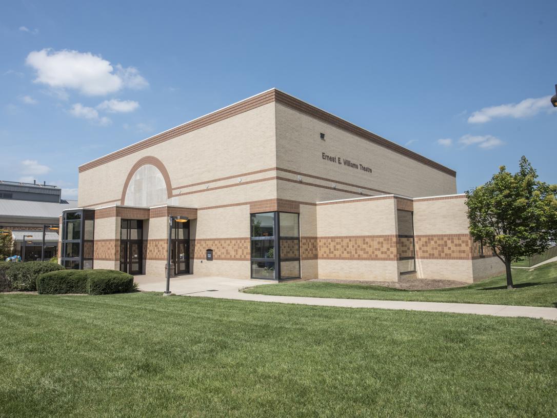 Ernest E. Williams Theatre located on the main campus.