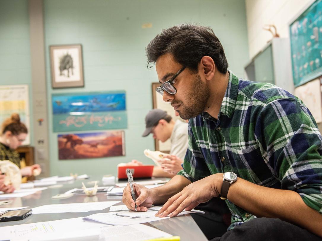 Record taking on observations in a lab setting