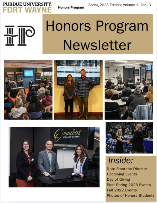 honors-volume1-newsletter