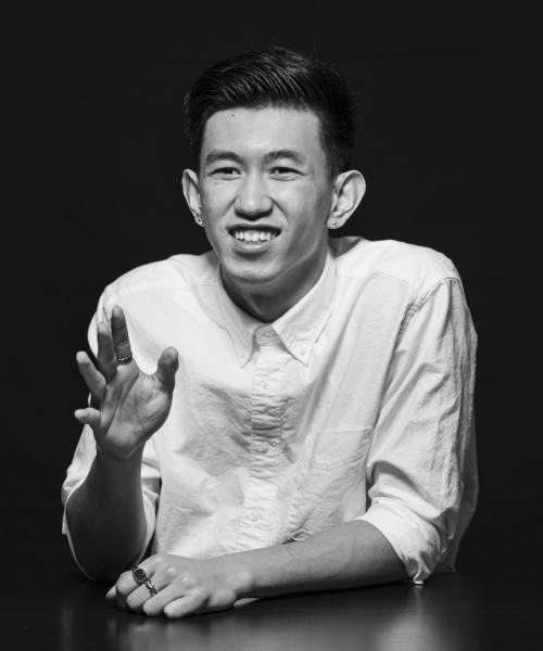 VPA Graphic Design major student portrait.