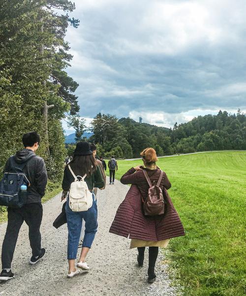 Students traveling abroad