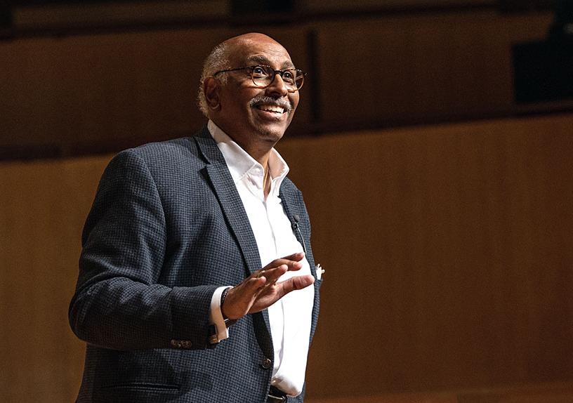 Omnibus speaker Michael Steele