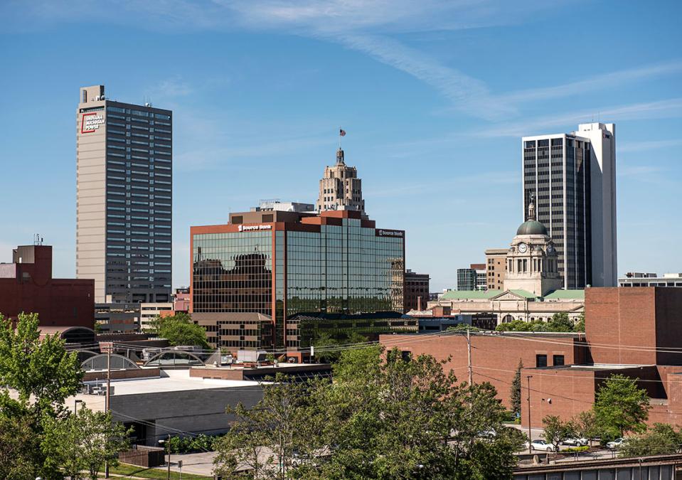 Downtown Fort Wayne skyline