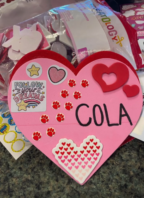 COLA Valentine's Crafts and Cookies