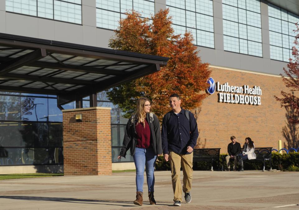 Lutheran Health Fieldhouse located on the main campus.