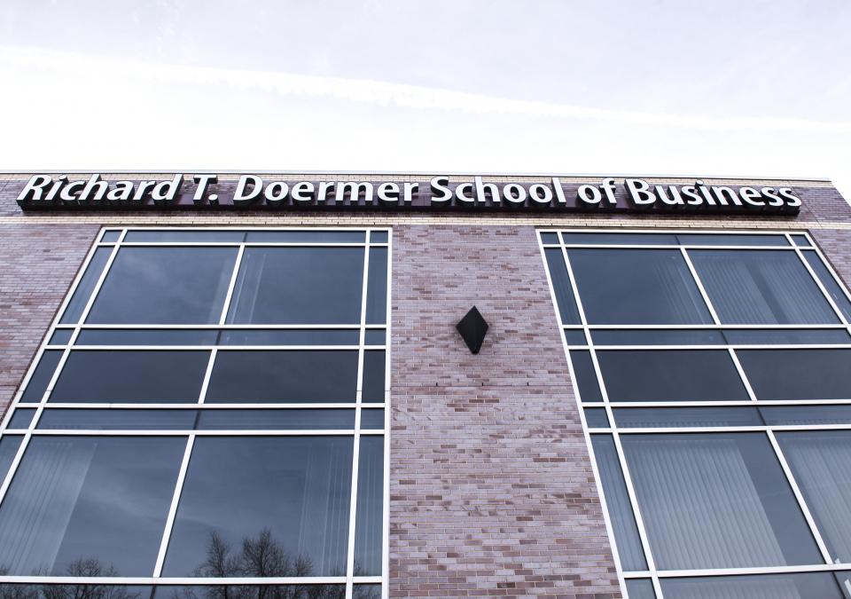 Richard T. Doermer School of Business building.