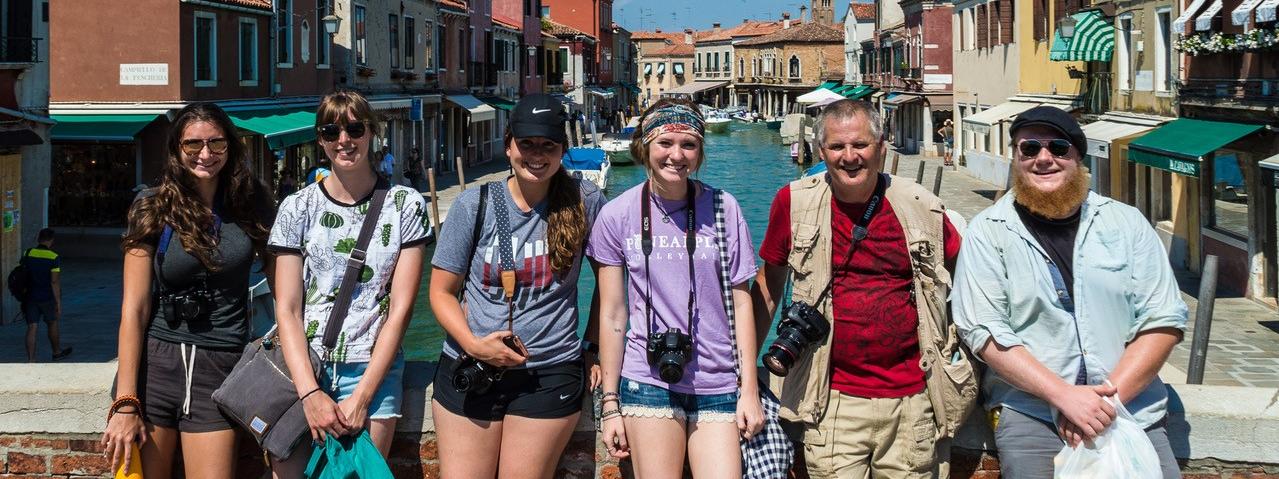 Students in Italy