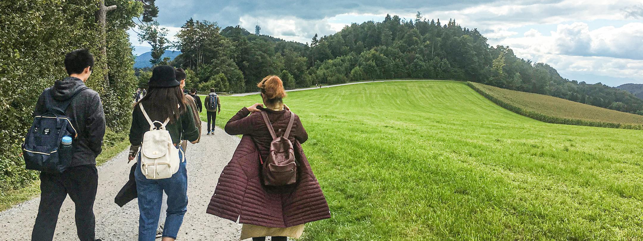 Students traveling abroad