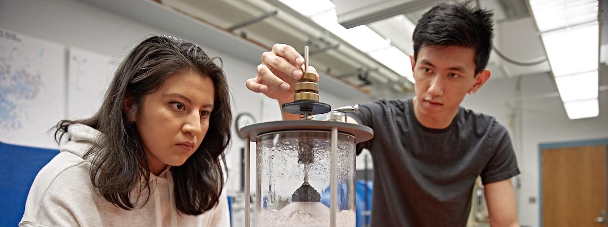 Students in lab