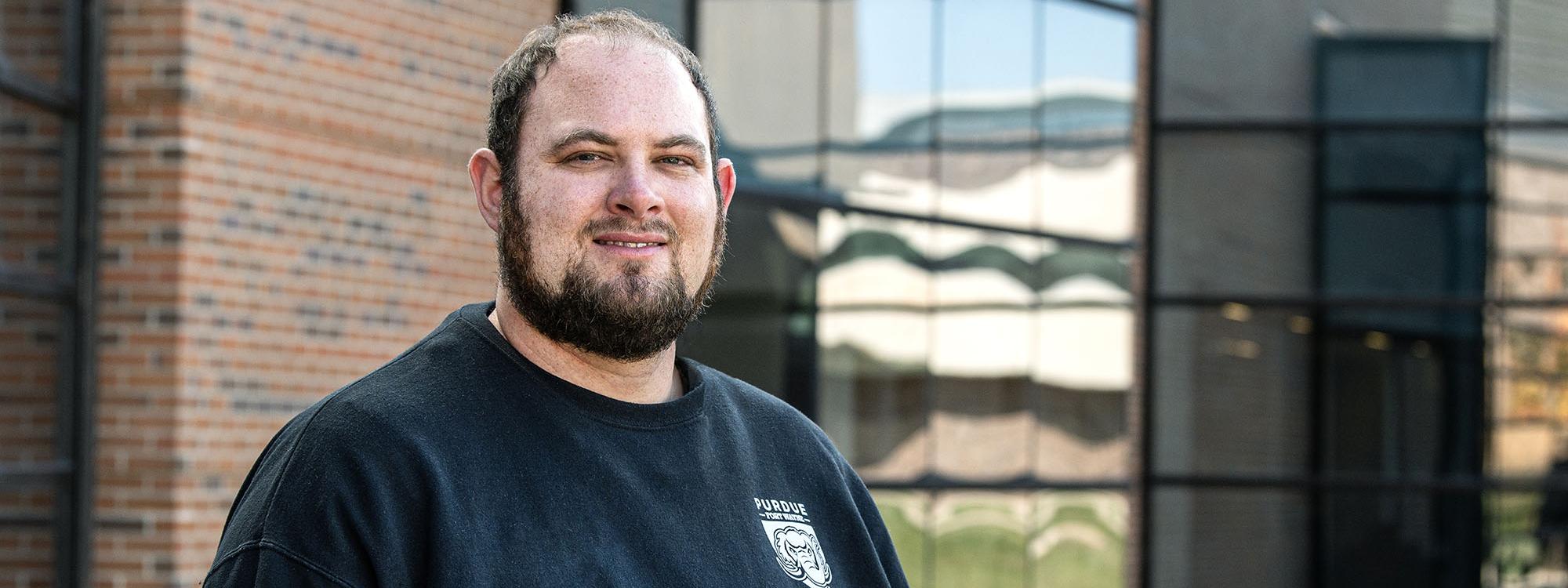 Portrait of Ryan McCombs, director of the Disability Access Center at Purdue Fort Wayne