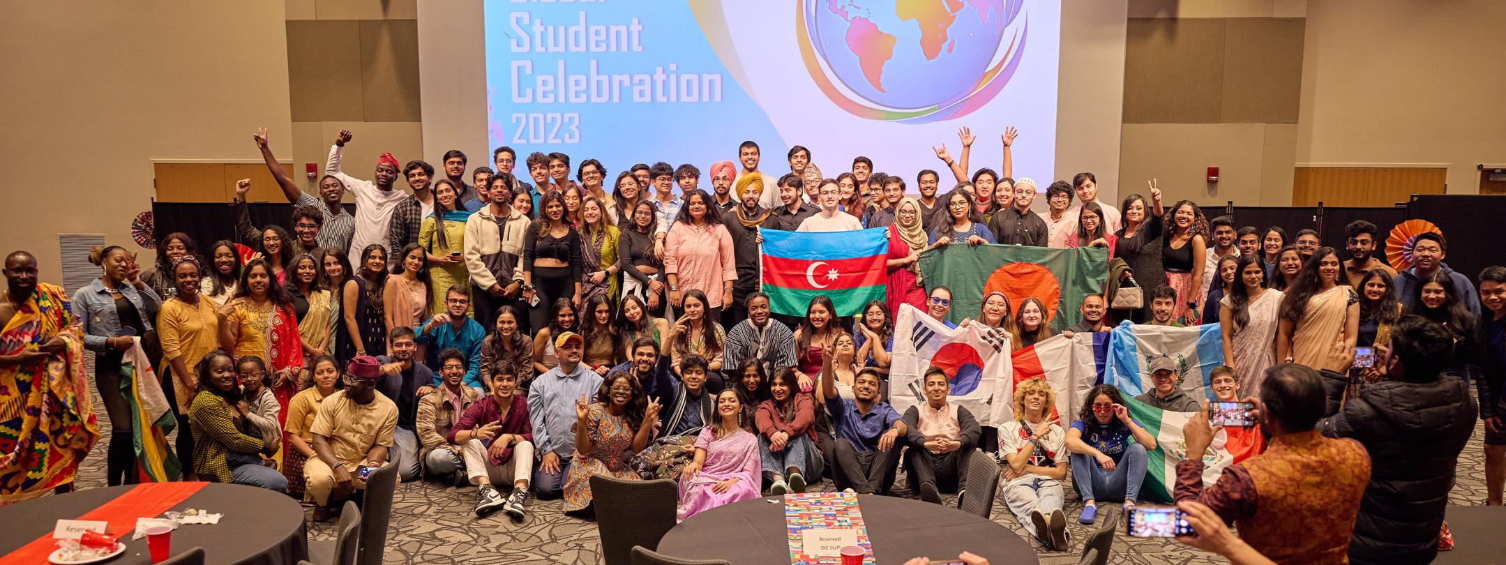 International Students at the global student celebration