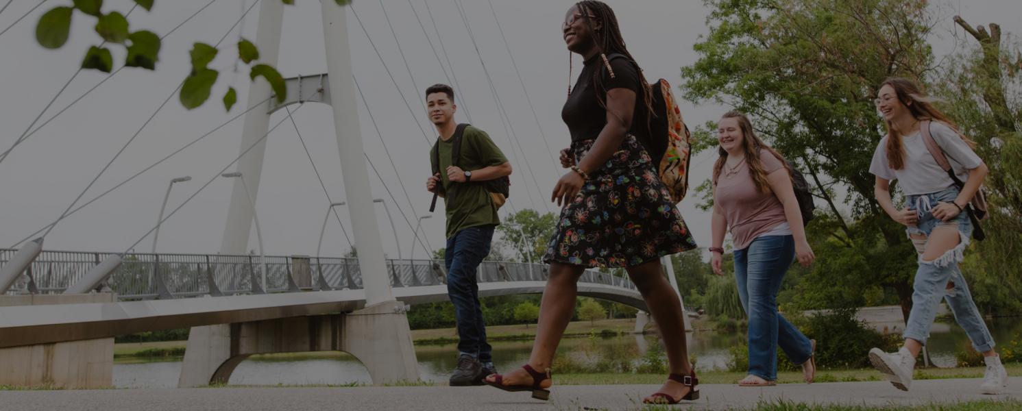 Students Walking