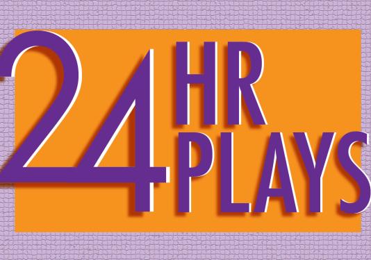 text that says 24 hr play