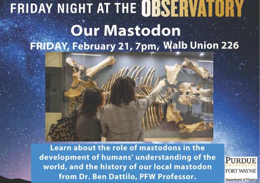 Friday Night at the Observatory - Our Mastodon