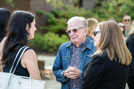 Guests at the Surack-Sweetwater Music Industry Building groundbreaking ceremony.