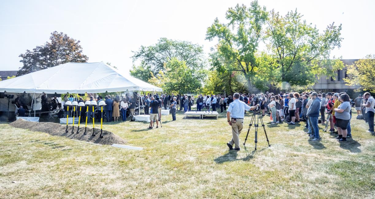 Surack-Sweetwater Music Industry Building groundbreaking.