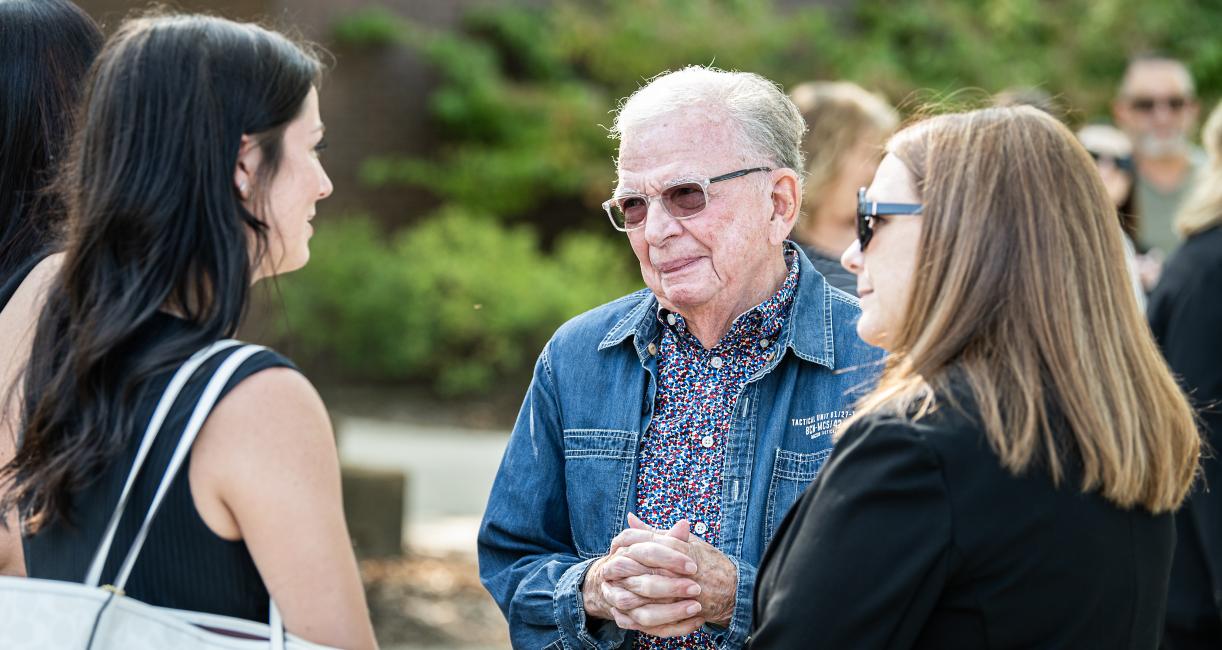 Guests at the Surack-Sweetwater Music Industry Building groundbreaking ceremony.