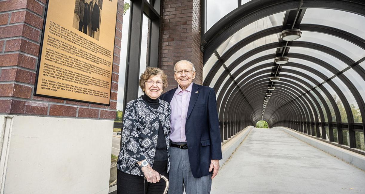 Carolyn and Paul Wolf